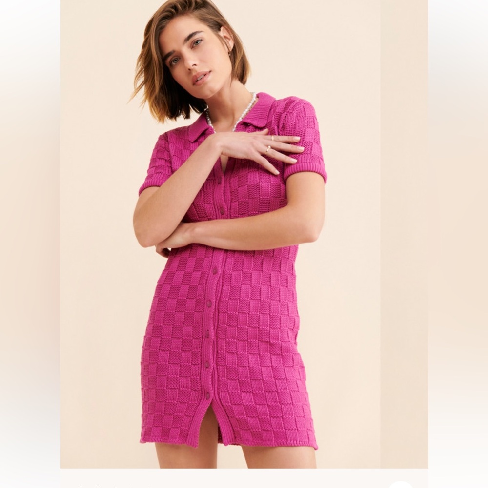 Free People Rue Stiic Mini Knit Dress